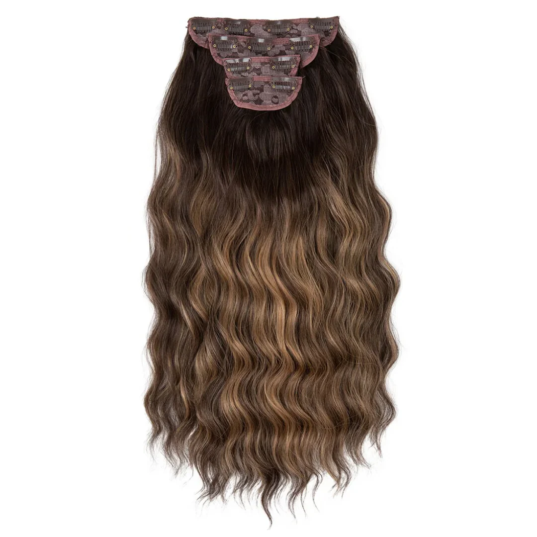 4 teiliges - Clip-in Extensions | 45cm - 200g - Image 11