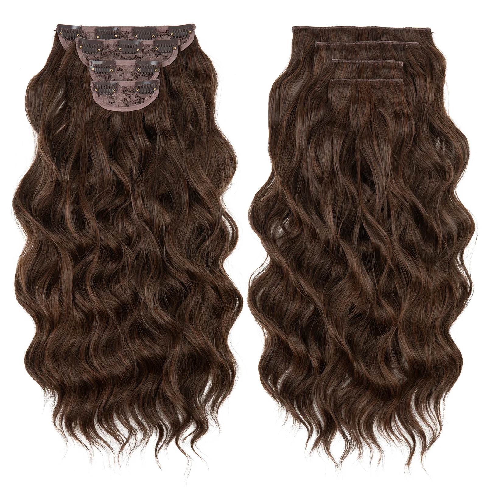 4 teiliges - Clip-in Extensions | 45cm - 200g - Image 21