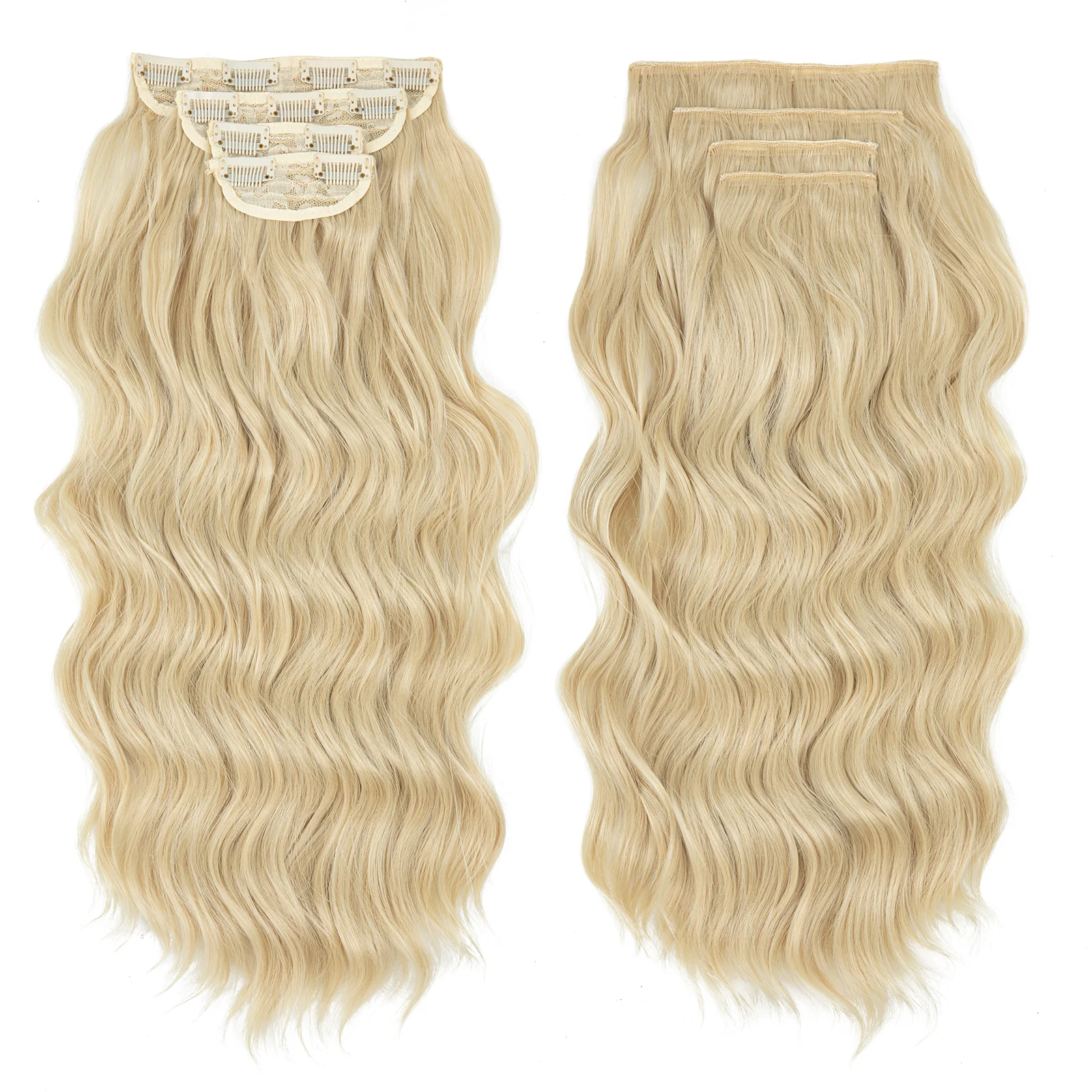 4 teiliges - Clip-in Extensions | 45cm - 200g - Image 24