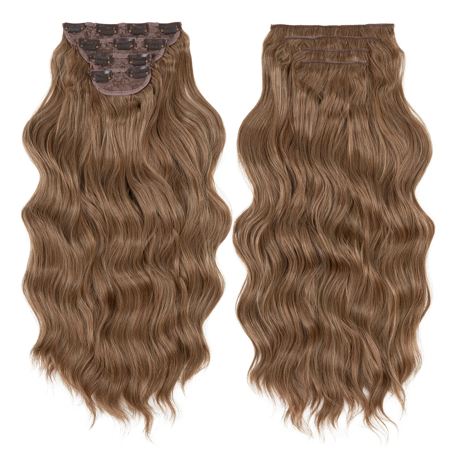 4 teiliges - Clip-in Extensions | 45cm - 200g - Image 25