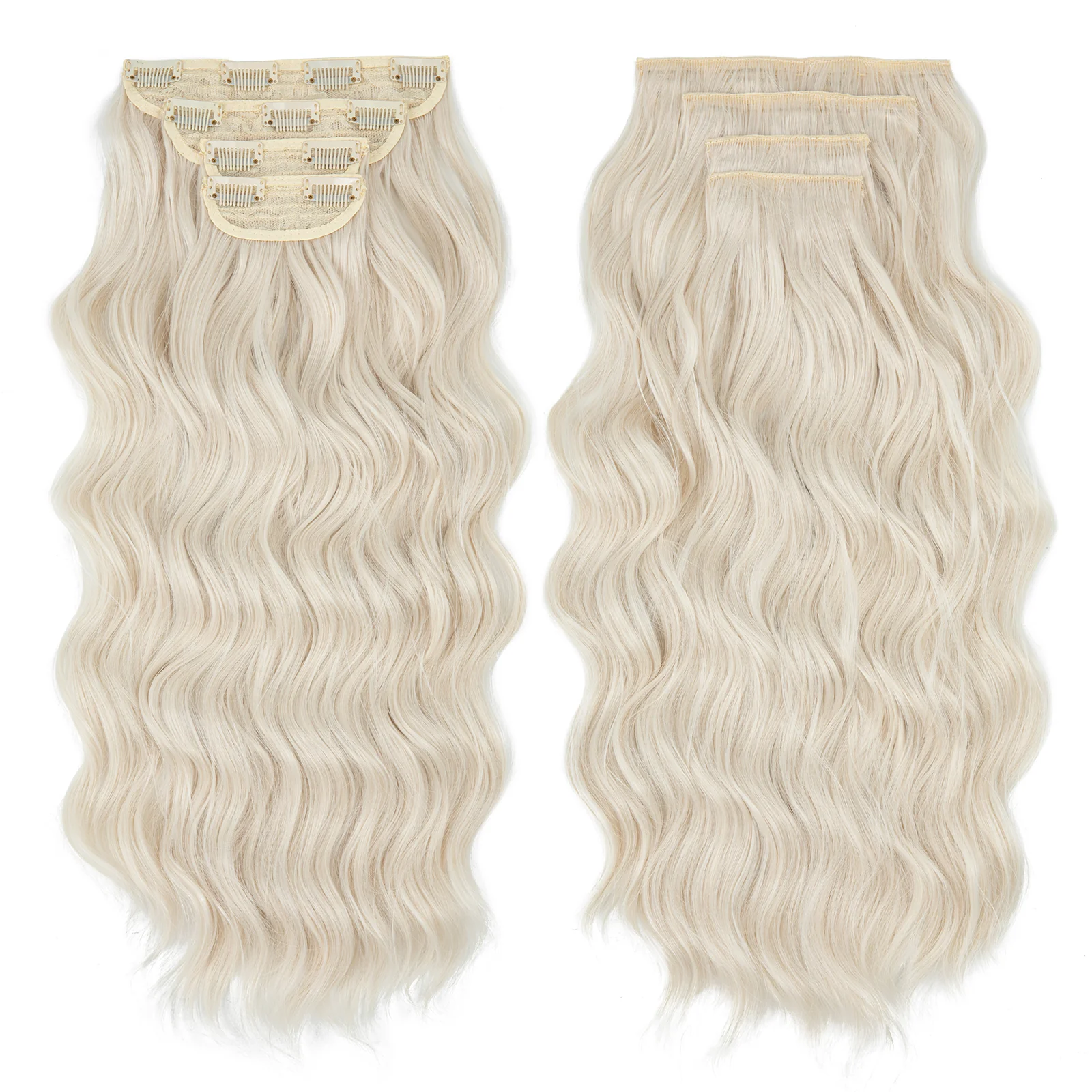 4 teiliges - Clip-in Extensions | 45cm - 200g - Image 26