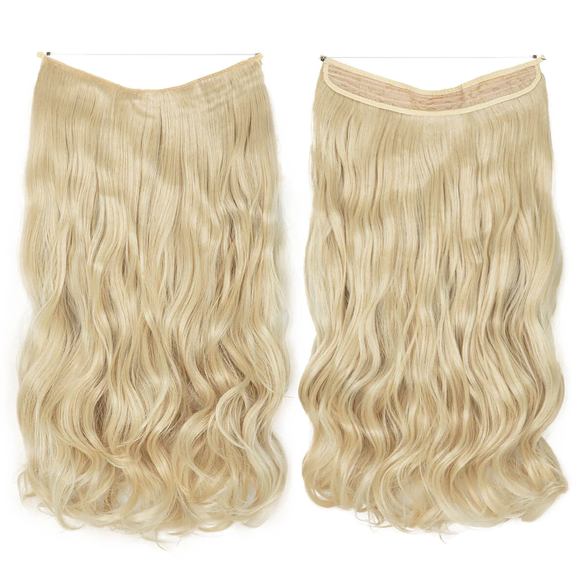 Unsichtbare Haar Extensions - Gewellt - Image 11