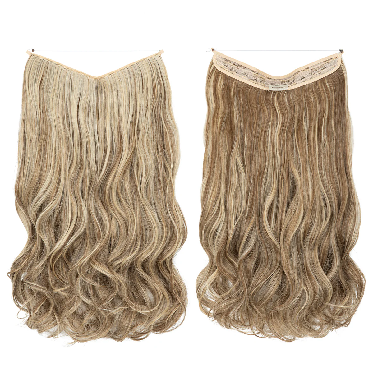Unsichtbare Haar Extensions - Gewellt - Image 17