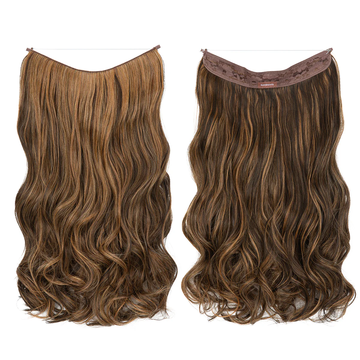 Unsichtbare Haar Extensions - Gewellt - Image 33