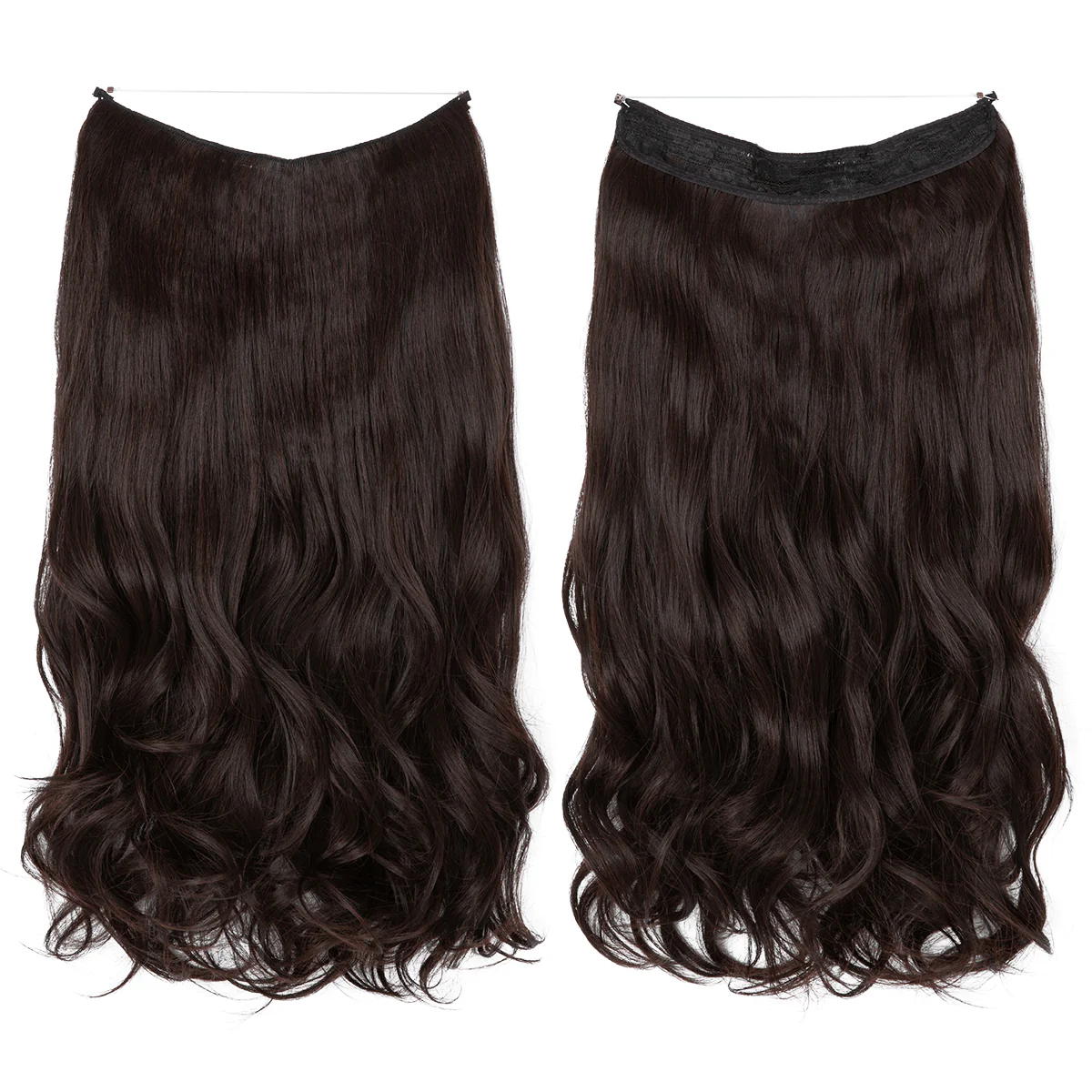 Unsichtbare Haar Extensions - Gewellt - Image 38