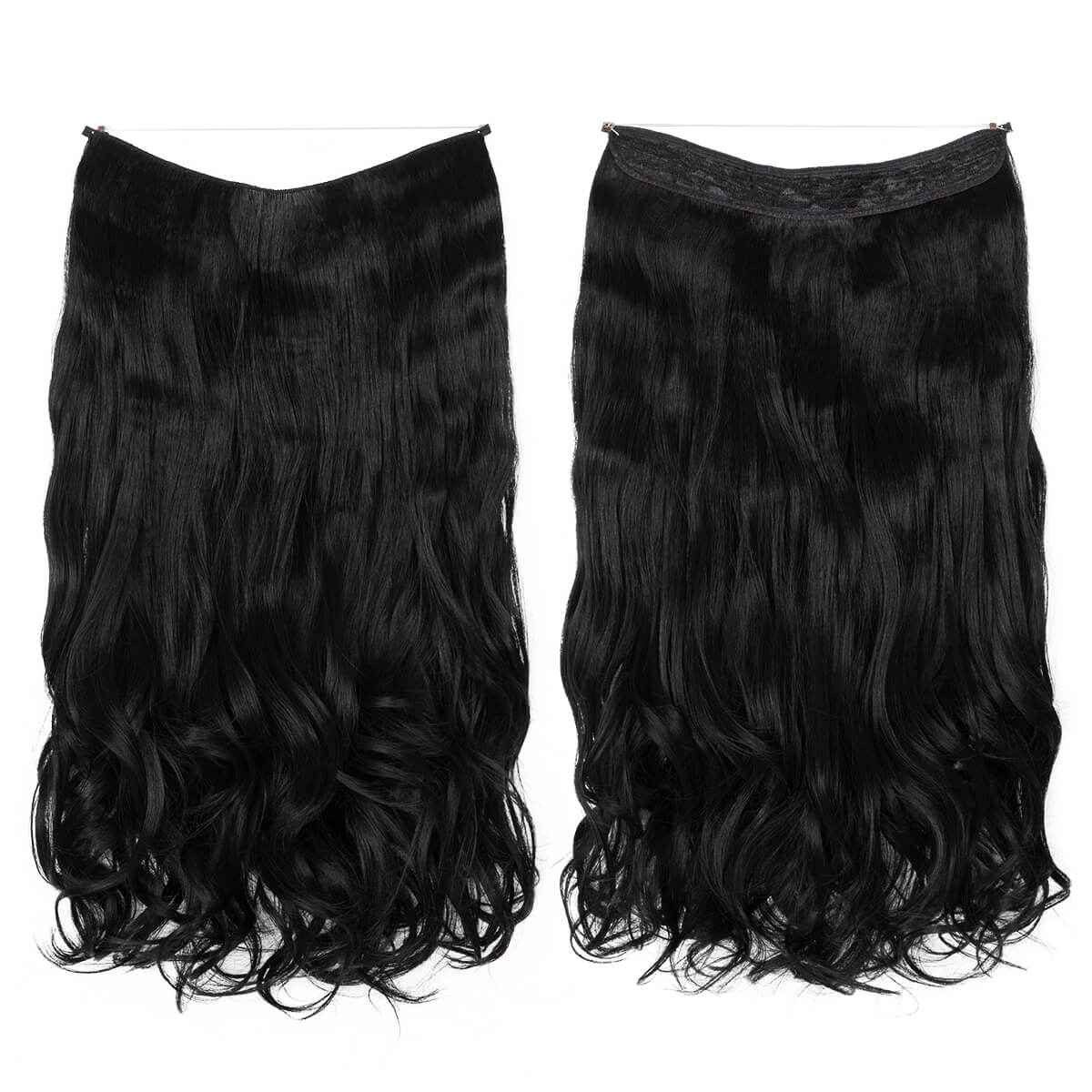 Unsichtbare Haar Extensions - Gewellt - Image 40