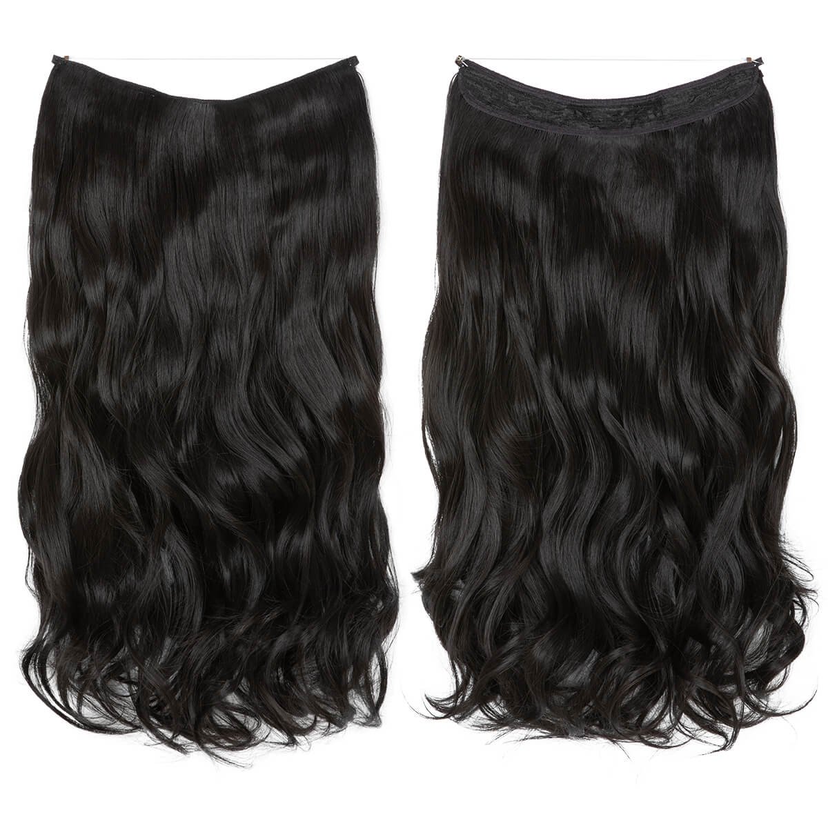 Unsichtbare Haar Extensions - Gewellt - Image 41