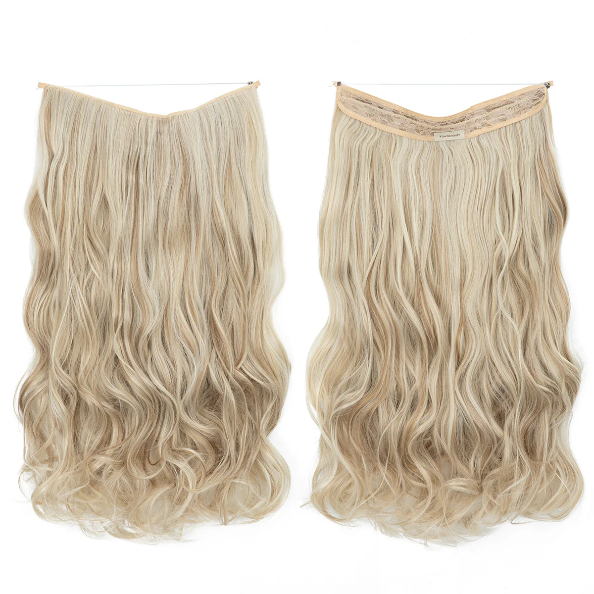 Unsichtbare Haar Extensions - Gewellt - Image 8